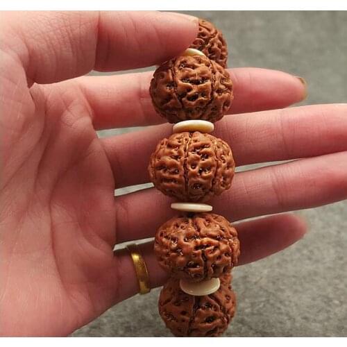 Indonesian full of meat King Kong Pudding bracelet red bark stub mans seed six thousand eight hundred eighty-eight petals