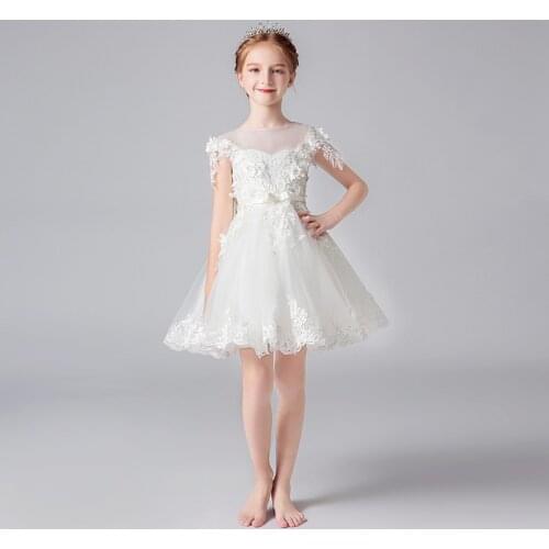 High Quality Children Party Dress Girls First Communion Dresses Flower Girl Dress for Party Dresses Child Baby Costume
