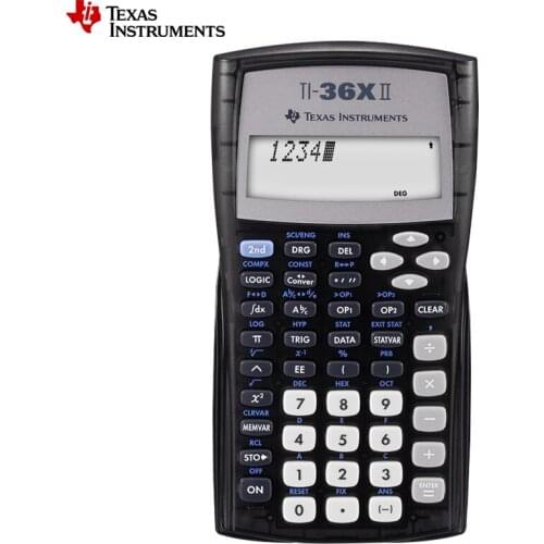 Texas Instruments TI-36X II Student Science Function Calculator Calculus Calculator Two Lines Display