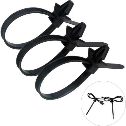 LEEPEE For Car Corrugated Pipe Car Wire Organizers Cable Ties Management 15 Pieces Wire Harness Fastener Cable Clamp Clips