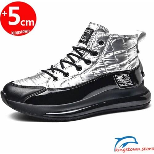 Sneakers Man Elevator Shoes Height Increase Shoes for Men Height Shoes Insole 5CM Couple Sports Shoes