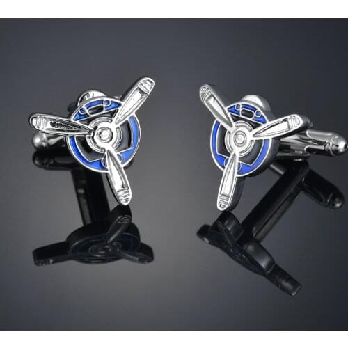 High quality air force three Cufflinks mens French fan machine long sleeve shirt sleeve nail shirt accessories