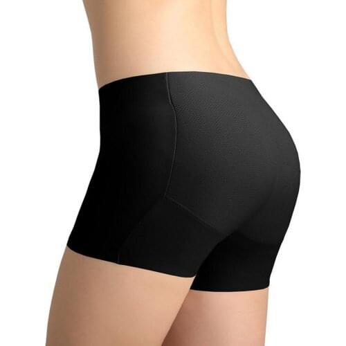 New Lady Padded Seamless Butt Hip Enhancer Shaper Panties Underwear Female Underpants Lady Briefs Girls Smooth Plain Panty