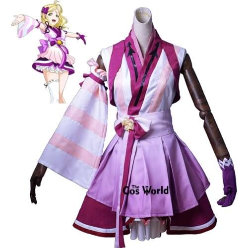 LoveLive!Sunshine!! Aqours ed Dreamer Ohara Mari Dress Kimono Yukata Uniform Outfit Anime Customize Cosplay Costumes