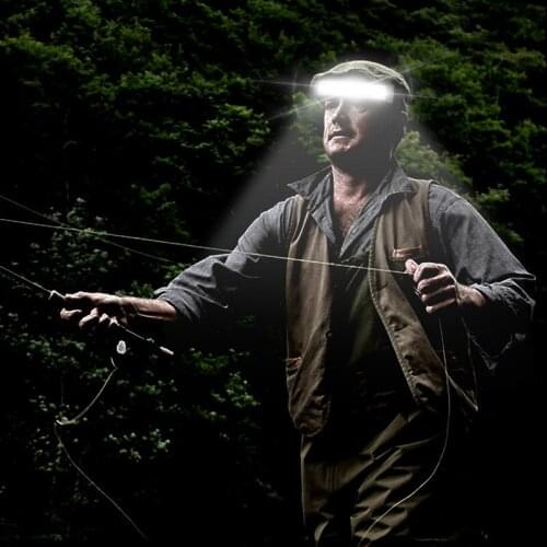 Portable COB LED Headlamp USB Rechargeable Camping Work Head Lamp Night Running Fishing Headlight Riding Torch