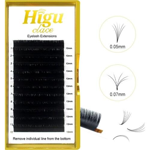 Fan Easy Eyelash Bloom Flare Eye Lash Austomatic Flowering Fast Fan Self-Making Fans Volume Lashes soft makeup eyelash For Salon