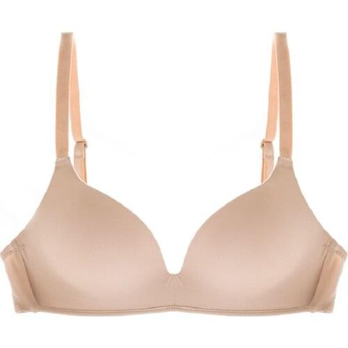 Women Sexy Bra Soft and Breathable Thin Casual Lovely Bralette Girls Underwear Female Gather Push Up Brassiere Small Bra 32-38