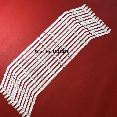 1 Set=10pcs LED Backlight strip 9 lamp For Samsung 32"TV D3GE-320SM0-R2 BN64-YYC09 BN96-27468A LM41-00001R 2013SVS32 DF320AGH-R1