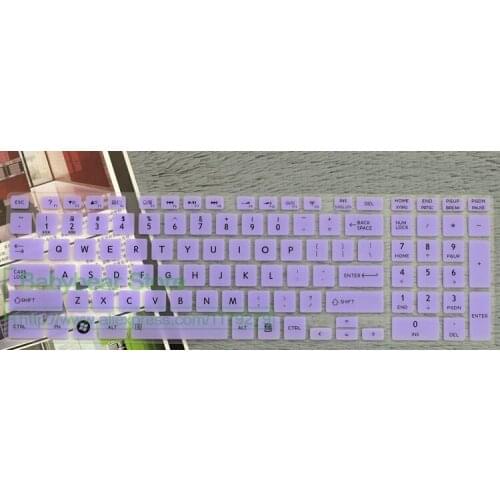 15.6 inch Keyboard Protective Cover skin Protector for Toshiba L850 L850D L855 L50-A M50-A X70-A P850 X70 M50-A L50 L855