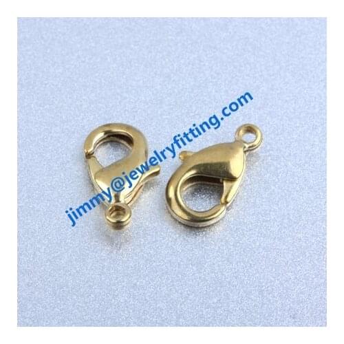 904# 18.5mm raw brass larger lobster clasp claw clasp jewelry findings accesories wholesale price shipping free