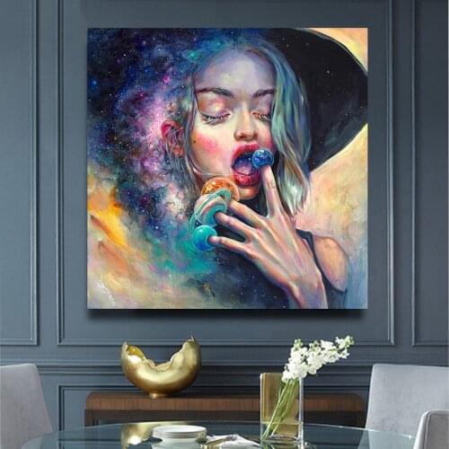 Full Square Round 5D DIY Diamond Painting Realistic cartoon girl 3D Embroidery Cross Stitch Rhinestone Painting Home Decor N822