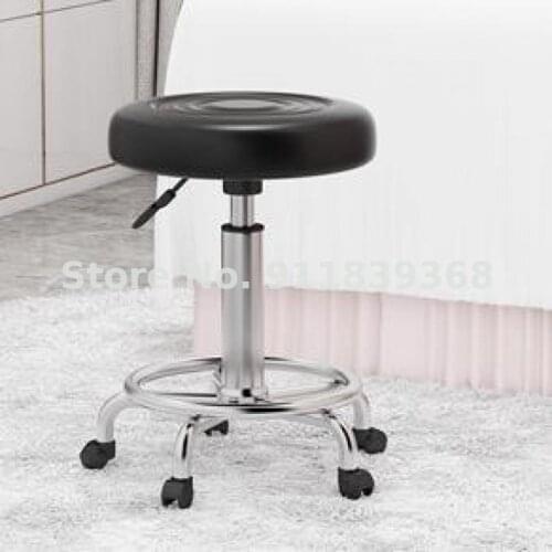 Bar Chair Back Rotation Bar Stool Lift Chair Simple Beauty Round Stool Bar Chair Household Swivel Chair High Stool