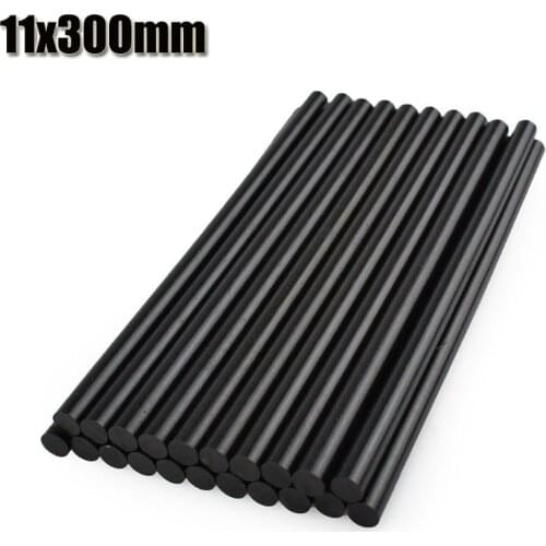 11mmx300mm Black Hot Melt Glue Sticks For Glue Gun Auto Repair Tool Car Dent Paintless Paste Removal Clean Sticky Hand DIY Tools