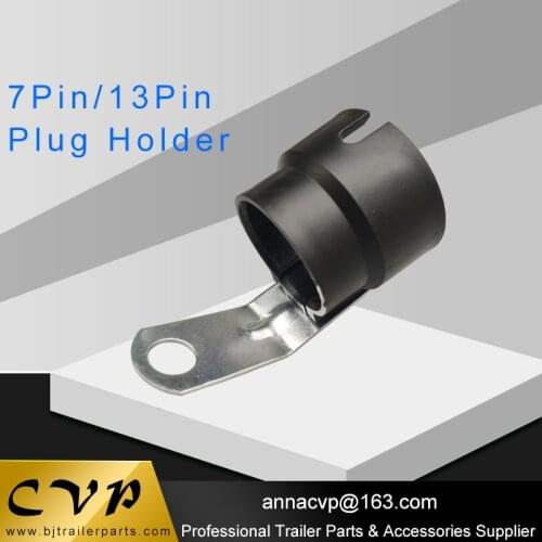 CVP Trailer Caravan Electrics Plug Female Socket Holder 7 Pin / 13 Pin Bracket RV Parts Camper Accessories