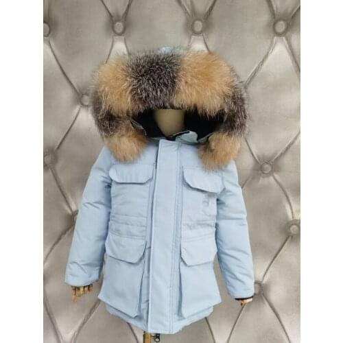 85cm-145cm 2021 winter down jacket childrens parka girl down jackets child short thicken outerwear boy duck down jackets parka