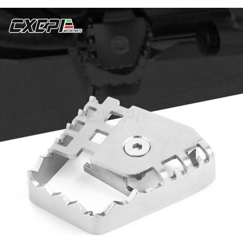 For BMW R1200GS Rear Foot Brake Lever Pedal Enlarge Extension Rear Brake Peg Pad R1200 GS ADV/R1200GS LC F800GS F700GS F650GS