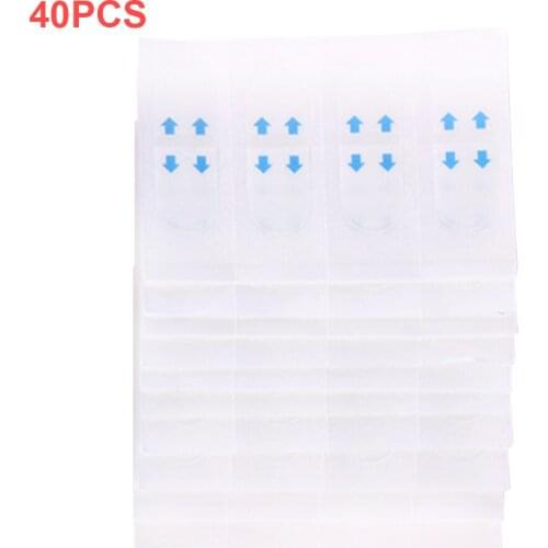40pcs Facial Lifting Sticker Firming Anti Wrinkle Patches Label V Shape Makeup Waterproof Elastic Slimming Invisible Thin