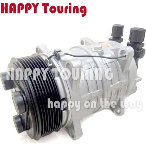 AC A/C Compressor PV8 12V Zexel TM16 HD Compressor for Universal freezer truck Carrier Thermo King Hubbard 10356120 8800022