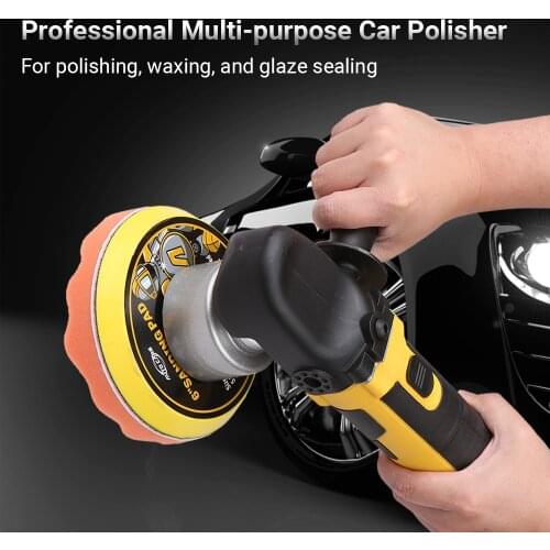 680W Dual Action Car Polisher Handheld Polishing Machine Electric Powered Waxer Machine 5600RPM Electric Polishing Machine