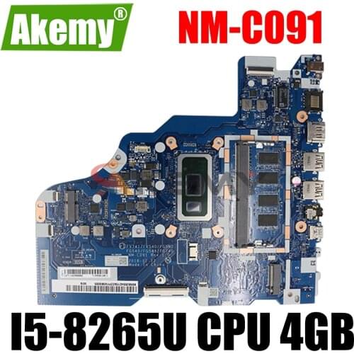 For Lenovo IdeaPad L340-15IWL/L340-17IWL laptop motherboard NM-C091 motherboard with I5-8265U CPU 4GB RAM 100% fully tested