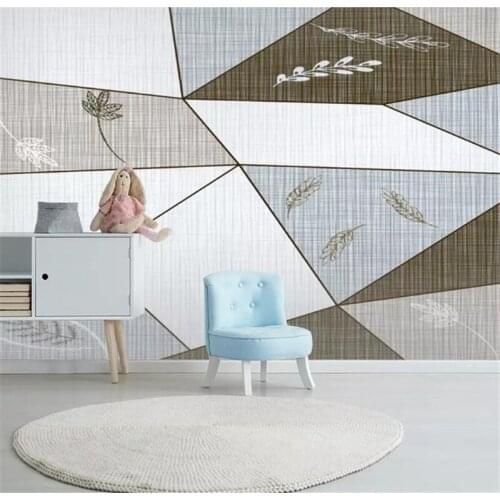 Mural papel de parede Custom wallpaper Nordic background wall abstract graphic wallpaper wall papers home decor wallpaper