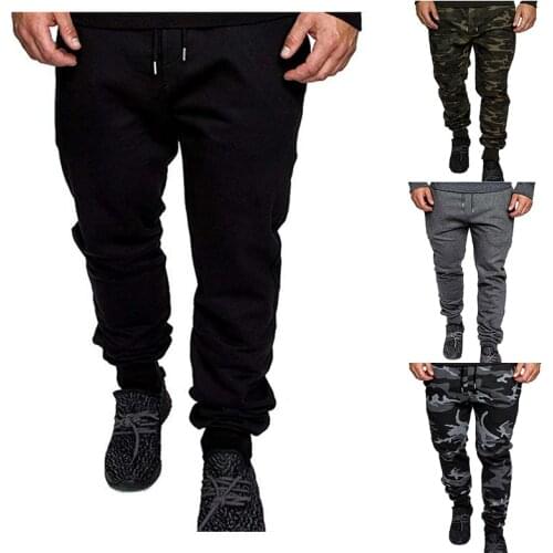 Men harajuku fashion joggers autumn and winter new trend casual drawstring pocket pencil pants streetwear
