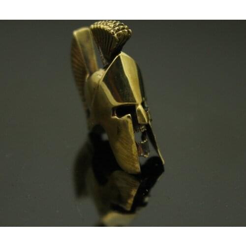 Spartan Paracord Beads Metal Charms Solid Skull Bracelet Accessories Survival DIY Pendant Buckle for Paracord Knife Lanyards EDC