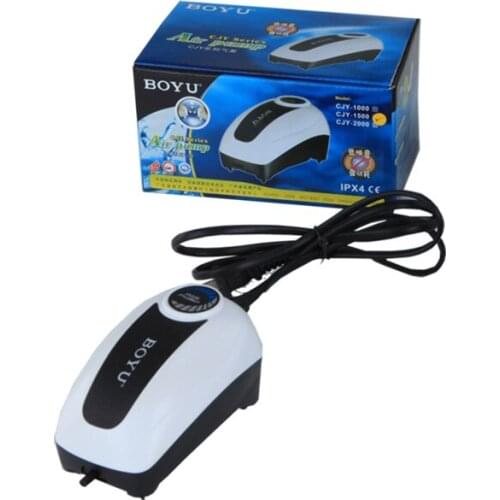 Super Quiet 2.7W Powerful Air Pump for Fish Tank Aquarium Pump Euiqpped with Tube, Bubble Stove