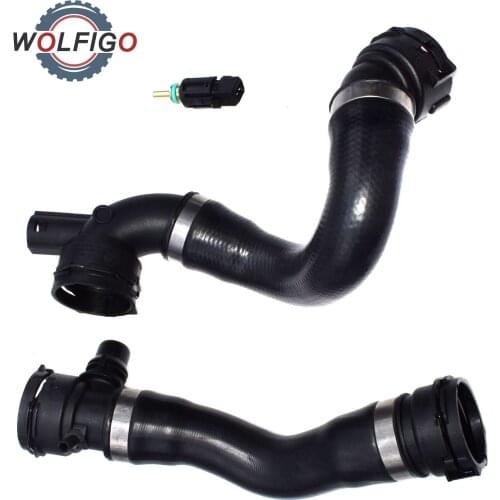 WOLFIGO Upper Lower Radiator Hose For BMW E90 E92 128i 323i 325i 328i 330xi 17127531581 3192220022 11706292500 11706291259