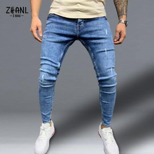 ZHANLINWU Mens Winter Jeans