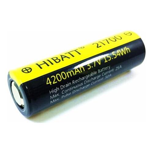 1PCS 20700 4200MAH 40A power battery