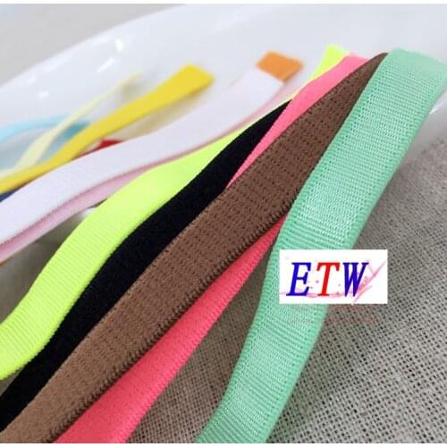 10mm light elastic strap shoulder strap pectoral girdle bra underwear elastic strap accessories multicolour elastic strap