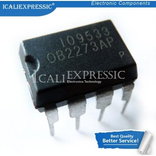 10PCS OB2273AP OB2273 DIP-8 new and original IC In Stock