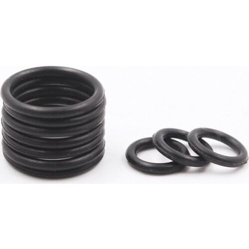 100PCS/lot Fluorine rubber Ring Black FKM Oring Rubber O-Ring Seal Oil Ring Gasket