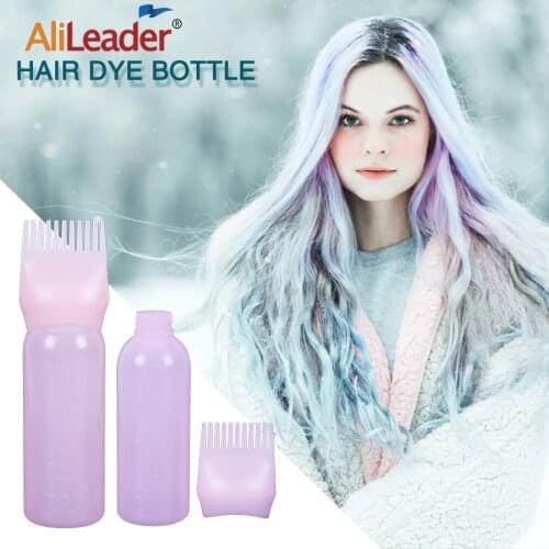 Alileader Cheaper Hair Dye Bottle Hair Applicator Coloring Bottle Applicator Brush Dispensing Hairdresser Coloring Accessories