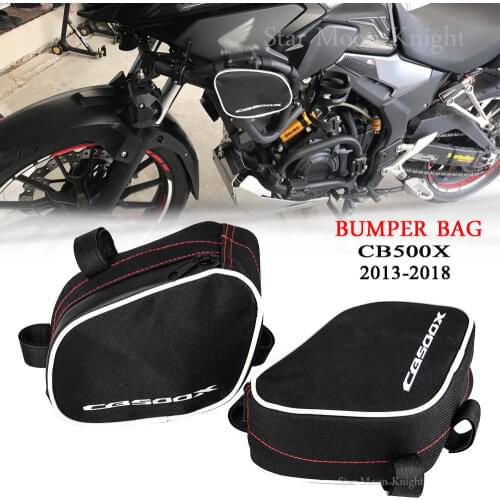 Motorcycle Frame Crash Bars Waterproof Bag Bumper Repair Tool Placement Bag For Honda CB500X CB 500 X 2013 - 2018 2017 2016 2015