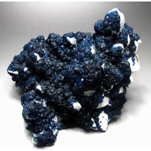 1590g Blue Fluorite on Milch/Smoky Quarz Point - crystals and stones healing Mineral specimen Home Decor feng shui decoration