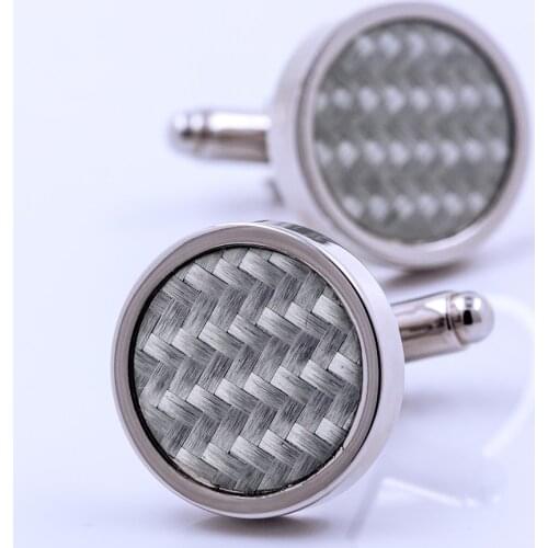 KFLK jewelry for mens brand of high quality shirts cufflinks round cufflinks fashion wedding gift button guests