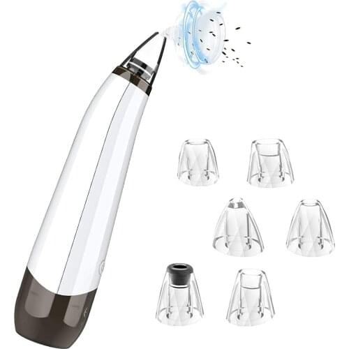 Blackhead Removal Multifunctional Facial Cleaner With 6 Suction Probes Microcrystalline Blackhead Instrument Hot Sale