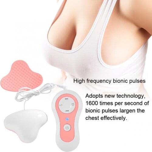 Body Relax Breast Enhancing Enlargement Waterproof Chest Augmentation Massager Hot Compress USB Charge Chest Massage Tool