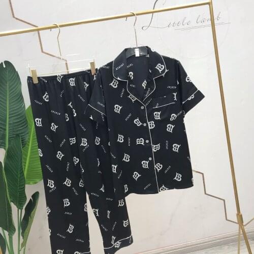 Meiqiaoyi Women's Silk Pajamas