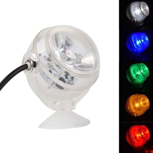 Mini Submersible Aquarium Led Lighting Waterproof Fish Tank Spotlight LED Light Lamp Aquarium Decoration For Fish Tank Pond