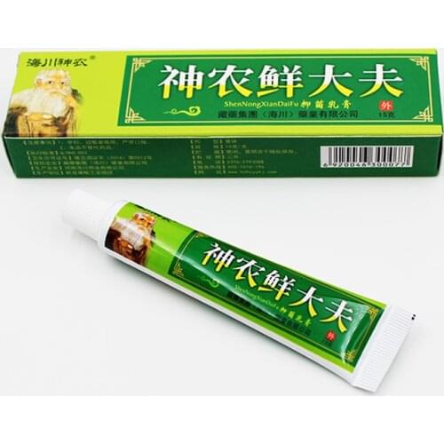 New 2019 Natural Chinese Medicine Herbal Anti Bacteria Cream Psoriasis Eczema Ointment Treatment High Quality Herbal Cream