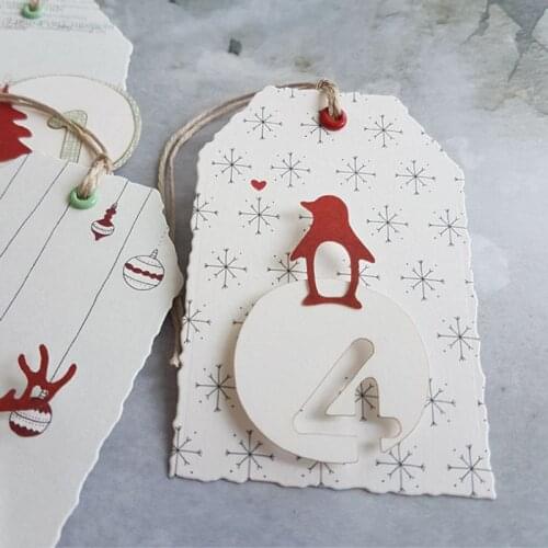 2021 New Penguin Metal Cutting Dies Stencil Scrapbooking DIY Album Stamp Paper Embossing