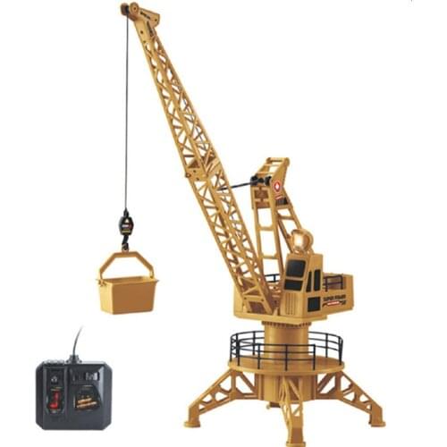 New Arrival Strange Wire Control Construction Tower Crane Toys Simulation Model Educational Toys For Children Pretend Gift Xmas