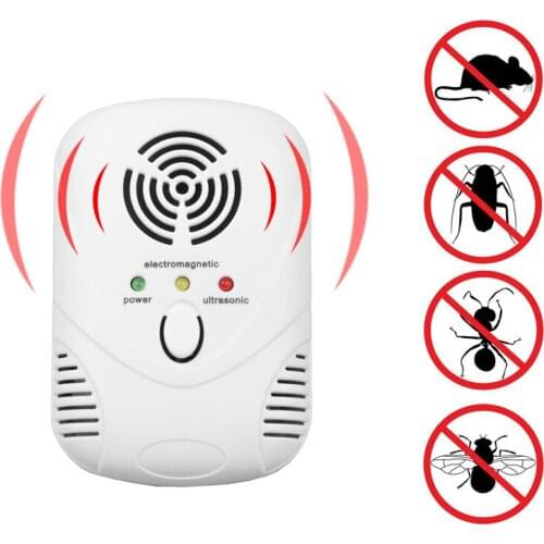 Pet Repellent Repeller Electronic Ultrasonic Electromagnetic Wave Mouse Repeller Rat Repellent Pests Portable Pest Repeller