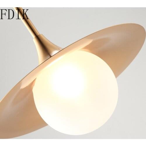 Modern Gold Pendant Lamp Creative Glass Led G9 Hanglamp Metal Light Fixture for Bedroom Living Room Kitchen loft Decor Luminaire