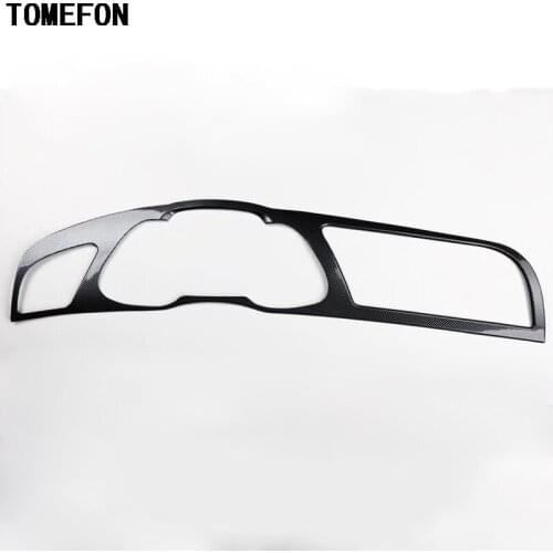 TOMEFON For Audi A4L A4 L 2013-2016 LHD ABS Plastic Interior Special Paint Front Air Vent Dashboard Frame Cover Decoration Trim