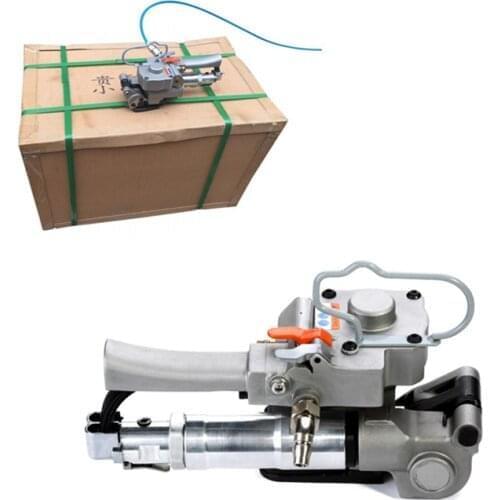 Pneumatic PET Plastic PP Friction Welding Strapping Packing Machine/Polyester Banding Tool for 13-19mm