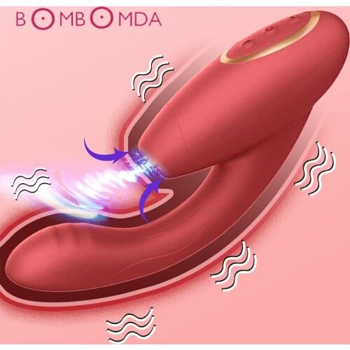 Rabbit Vibrator 10 Speed G Spot Dildo Vibrator Silicone Waterproof Clitoris Stimulator Vagina Massager Adult Sex Toys for Women